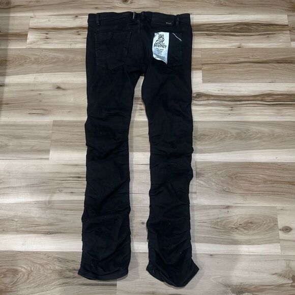 NEW Cult of Individuality Hipster Nomad Boot Cut Jeans in Black Men’s 38X34 - Picture 9 of 9